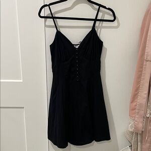 Black Spaghetti Strap Dress